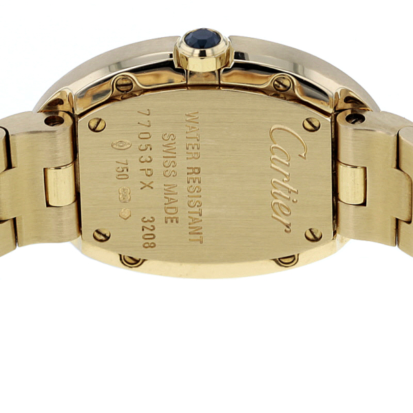 Cartier Baignoire Gelbgold 750/- Quarz – Bild 7