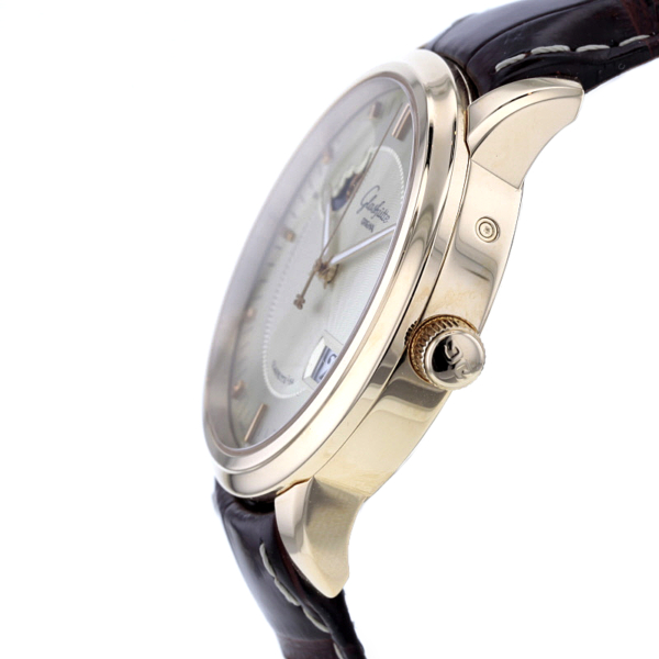 Glashütte Original Senator Panoramadatum Mondphase Gelbgold 750/- – Bild 6