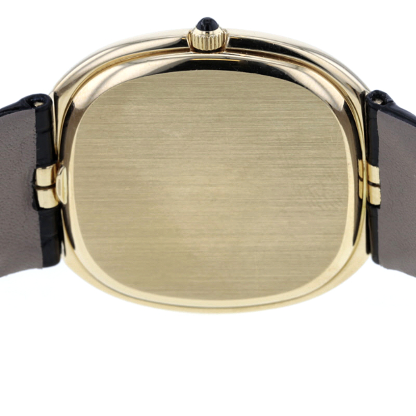 Patek Philippe Ellipse d´Or Jumbo Gelbgold 750/- Automatik Onyx-Dial – Bild 7