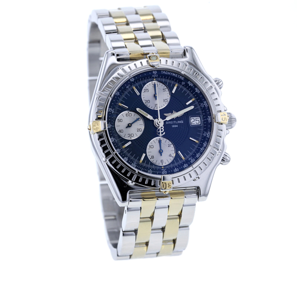 Breitling Windrider Crosswind B13055 Edelstahl/Gelbgold 750/- – Bild 3