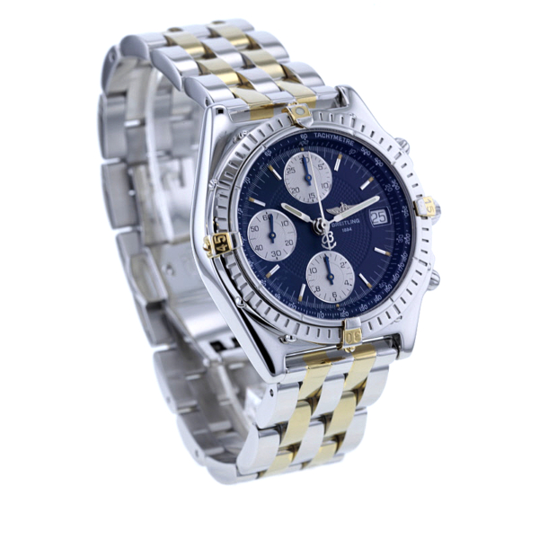 Breitling Windrider Crosswind B13055 Edelstahl/Gelbgold 750/- – Bild 4