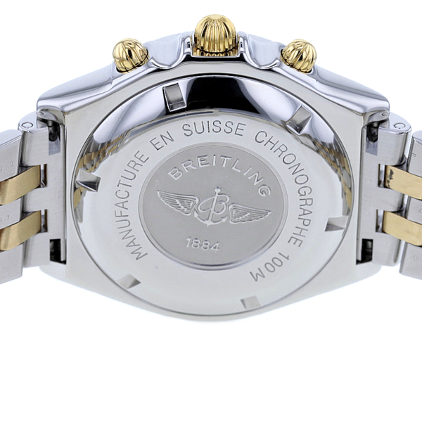 Breitling Windrider Crosswind B13055 Edelstahl/Gelbgold 750/- – Bild 9