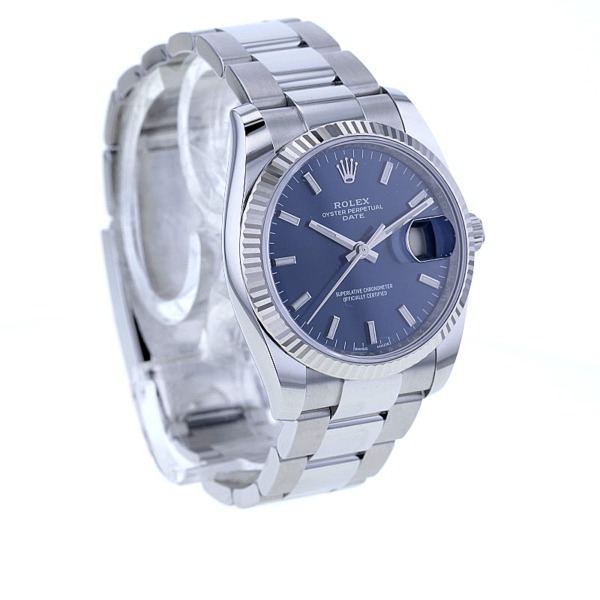 Rolex Date 34mm Edelstahl/Weißgold Oysterarmband 115234 – Bild 4