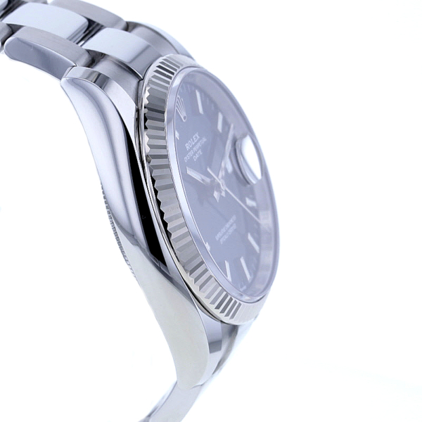 Rolex Date 34mm Edelstahl/Weißgold Oysterarmband 115234 – Bild 6