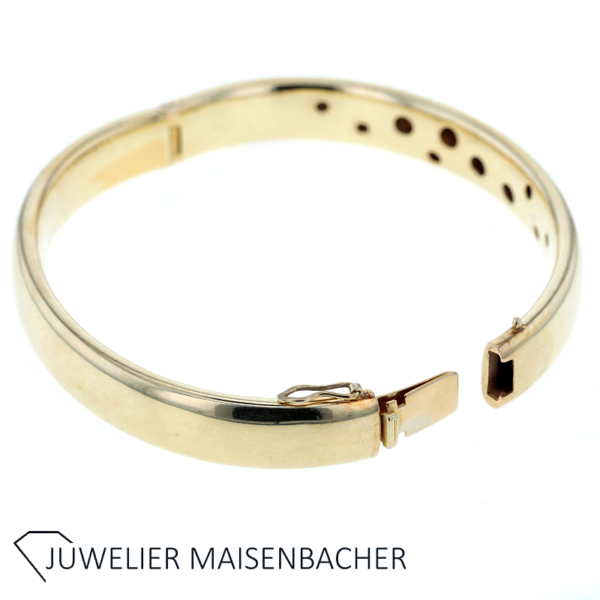 'Quinn' Brillant Armreif mit Gelenk und Verschluss – Bild 2