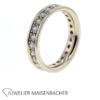 Zeitloser Memoire Ring mit Brillanten Gold – Bild 10