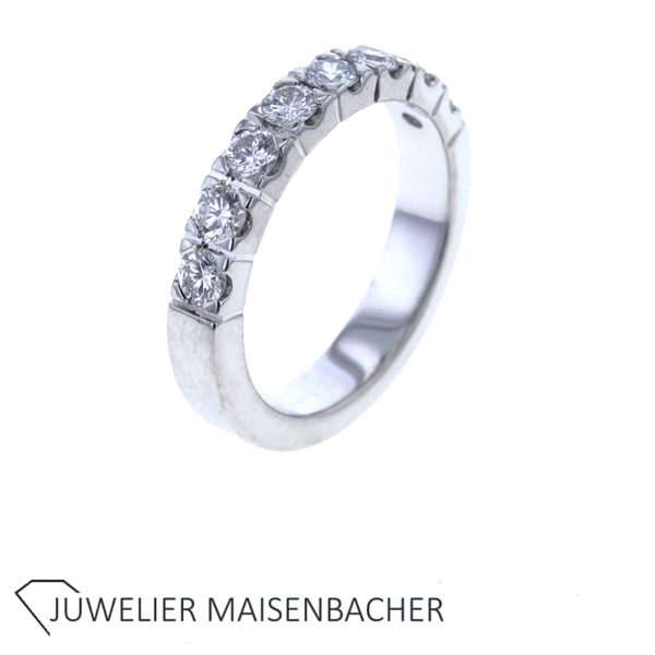 Brillant Halbmemorie Ring Gold – Bild 2