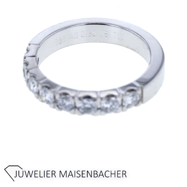 Brillant Halbmemorie Ring Gold – Bild 4