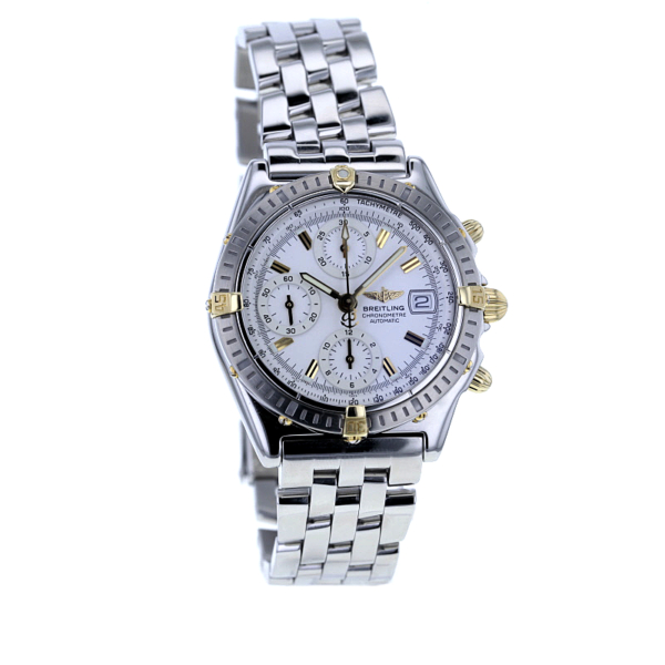 Breitling Windrider Chronomat, Edelstahl/Goldreiter, Automatic – Bild 2