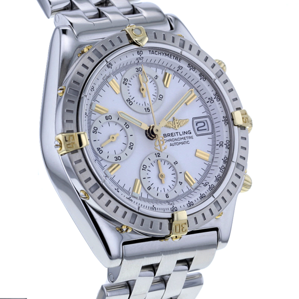 Breitling Windrider Chronomat, Edelstahl/Goldreiter, Automatic – Bild 3