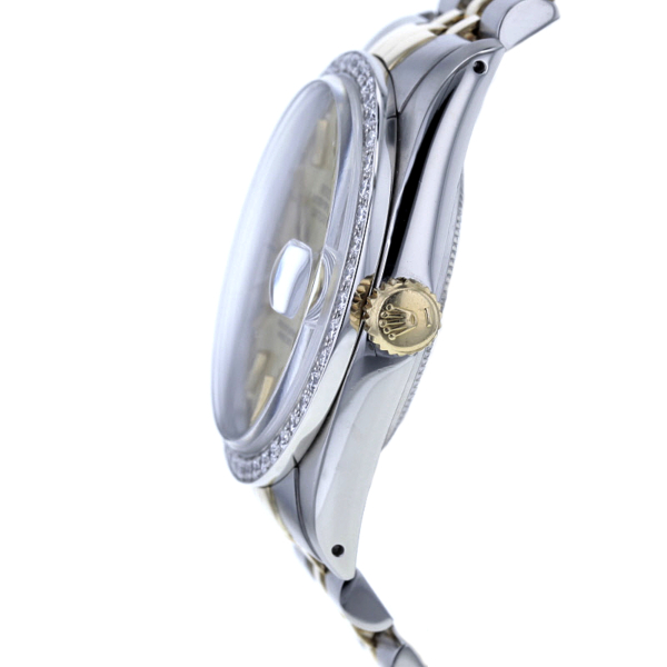 Rolex Datejust Stahl/Gold Ref. 16013 von 1980 mit 46 Diamanten – Bild 6