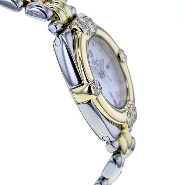 Chopard Gstaad Stahl/Gold 32 Diamanten Perlmutt-Zifferblatt – Bild 5
