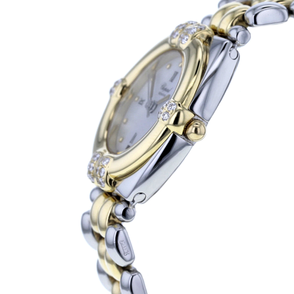 Chopard Gstaad Stahl/Gold 32 Diamanten Perlmutt-Zifferblatt – Bild 6