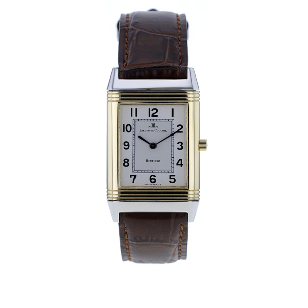 Jaeger-LeCoultre Reverso Classic, Stahl/Gold, Handaufzug, Medium – Bild 2