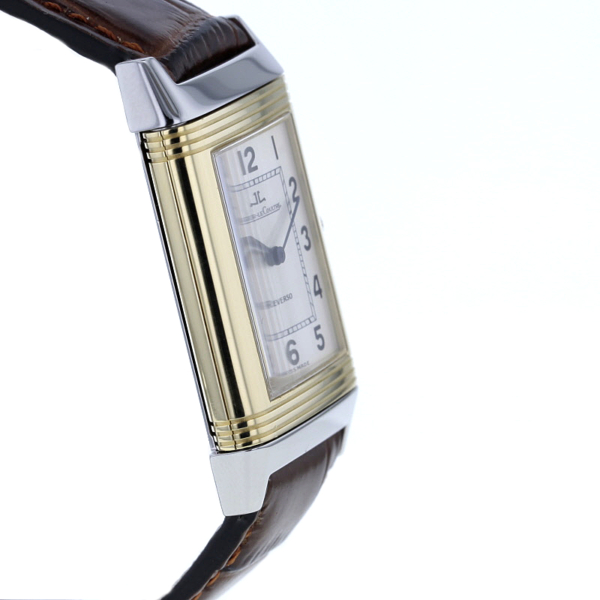 Jaeger-LeCoultre Reverso Classic, Stahl/Gold, Handaufzug, Medium – Bild 5