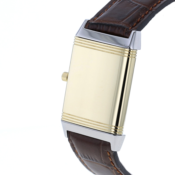 Jaeger-LeCoultre Reverso Classic, Stahl/Gold, Handaufzug, Medium – Bild 8