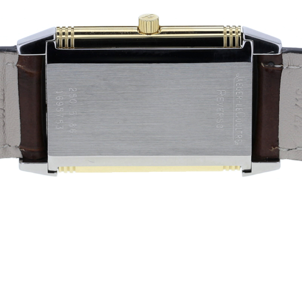 Jaeger-LeCoultre Reverso Classic, Stahl/Gold, Handaufzug, Medium – Bild 11