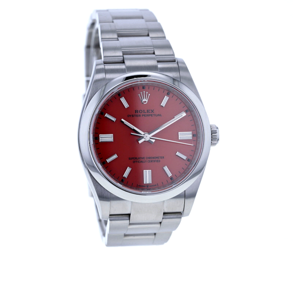 Rolex Oyster Perpetual 36mm Coral Dial Ref. 126000 – Bild 2