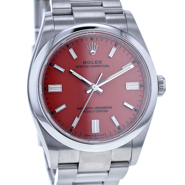 Rolex Oyster Perpetual 36mm Coral Dial Ref. 126000