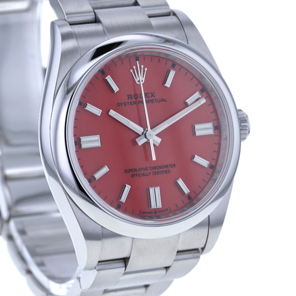 Rolex Oyster Perpetual 36mm Coral Dial Ref. 126000 – Bild 3