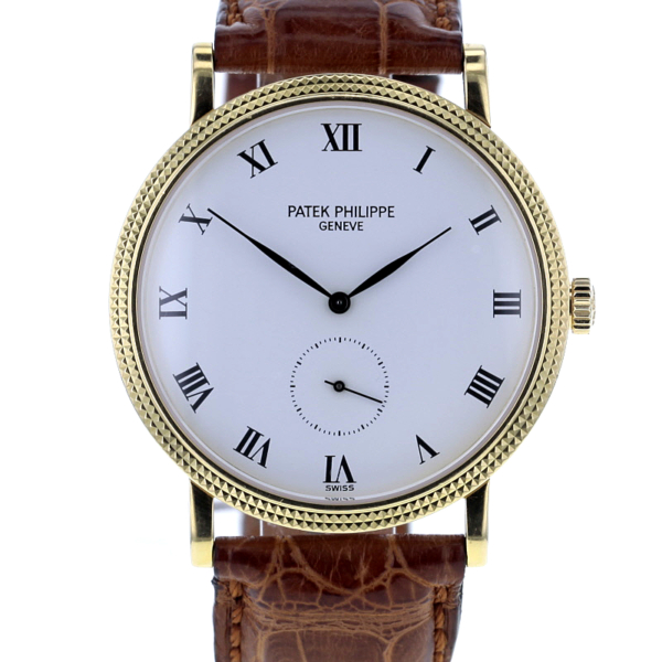 Patek Philippe Calatrava 3919 Gelbgold 750/- cal. 215