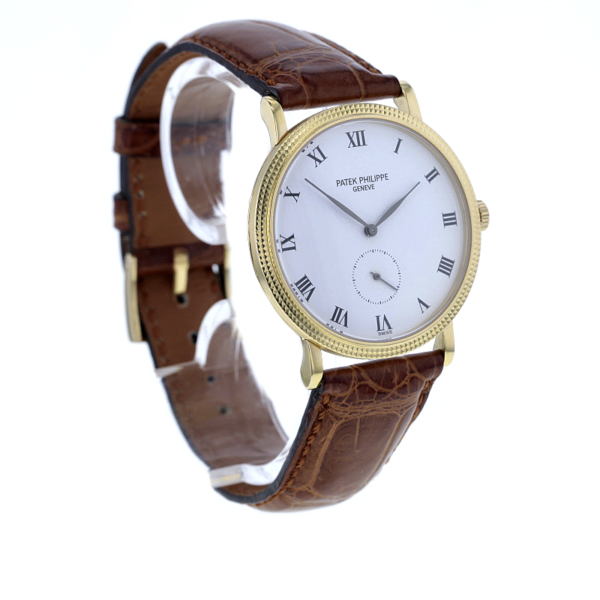 Patek Philippe Calatrava 3919 Gelbgold 750/- cal. 215 – Bild 4