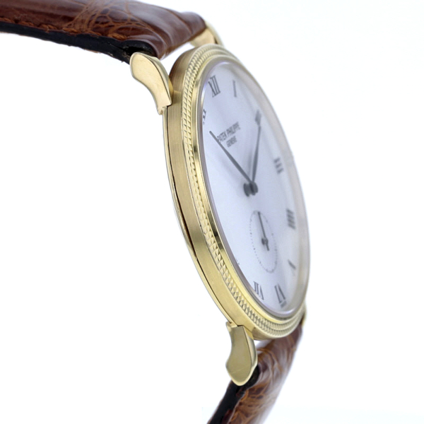 Patek Philippe Calatrava 3919 Gelbgold 750/- cal. 215 – Bild 5