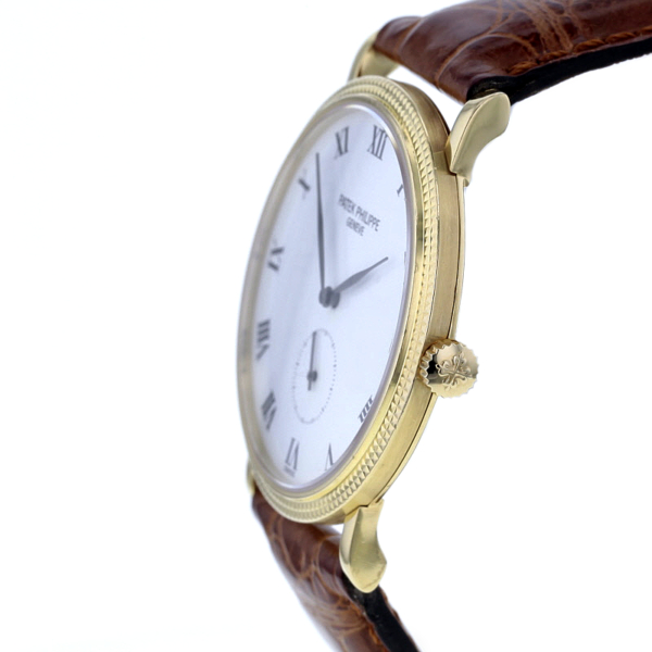 Patek Philippe Calatrava 3919 Gelbgold 750/- cal. 215 – Bild 6