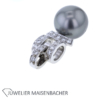 beweglicher Tahiti-Perlanhänger mit Brillanten Gold – Bild 3