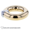 Goldschmiede SCHUBART Massiver Ring Solitaire mit Brillant – Bild 2