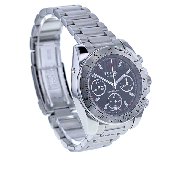 Tudor Sport Chronograph Edelstahl Automatic Ref. 20300 – Bild 4