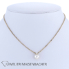 Akoya Zuchtperle mit Brillant an Venezianerkette – Bild 4