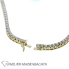 Atemberaubendes Collier mit 123 Brillanten Gold