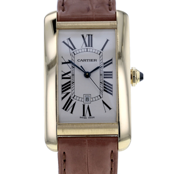Cartier Tank Americaine Automatic 18 kt. Gelbgold