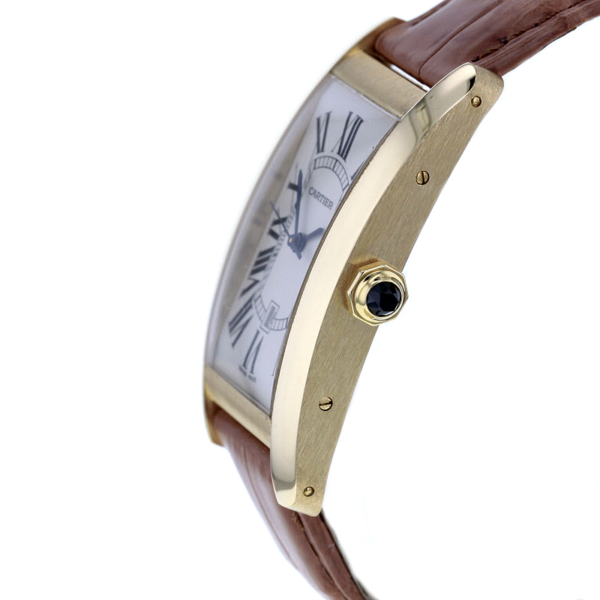 Cartier Tank Americaine Automatic 18 kt. Gelbgold – Bild 6