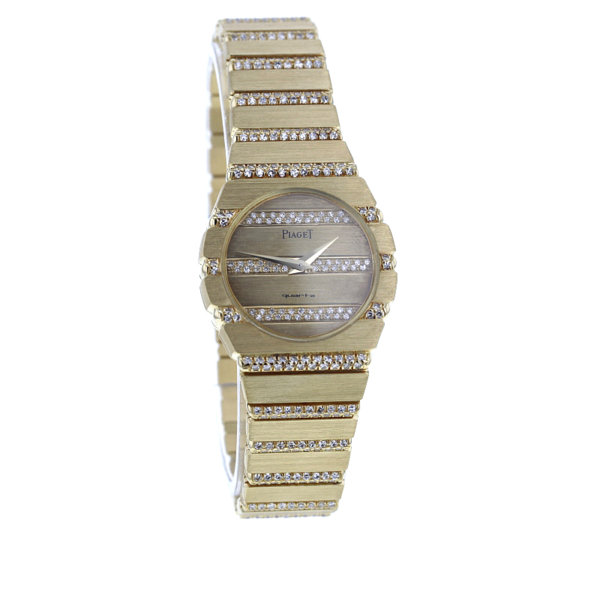 Piaget POLO Gelbgold 750/- Diamanten 27mm – Bild 2