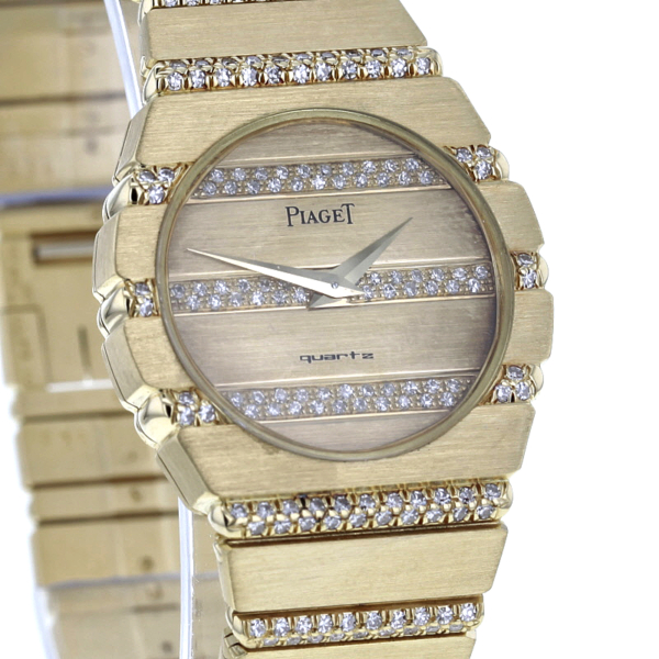 Piaget POLO Gelbgold 750/- Diamanten 27mm – Bild 3