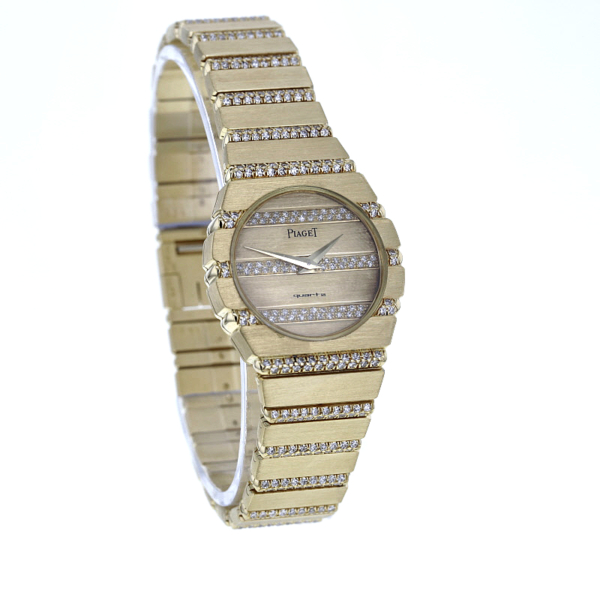 Piaget POLO Gelbgold 750/- Diamanten 27mm – Bild 4