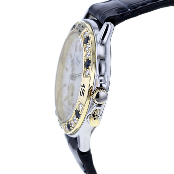 Chopard Mille Miglia Chronograph Edelstahl/Gold 750/- 16 Diamanten 8 Saphire – Bild 6