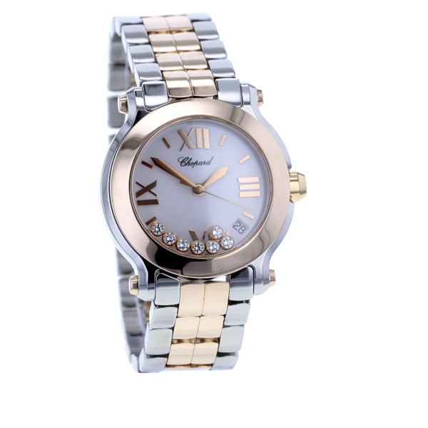 Chopard Happy Sport Edelstahl/Roségold 750/- 35mm – Bild 2
