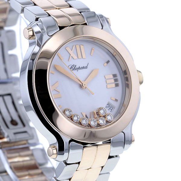 Chopard Happy Sport Edelstahl/Roségold 750/- 35mm – Bild 3
