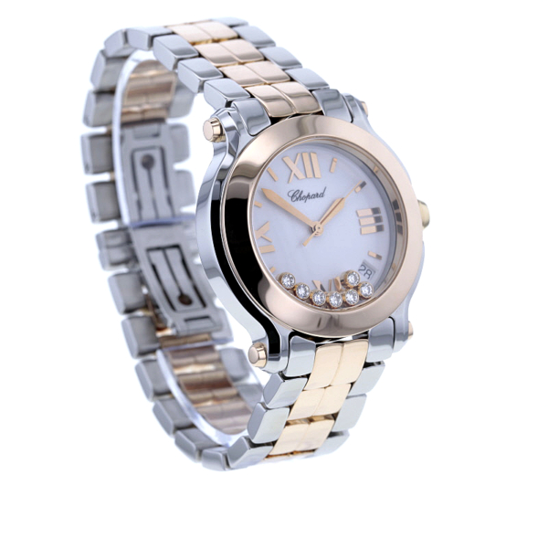 Chopard Happy Sport Edelstahl/Roségold 750/- 35mm – Bild 4