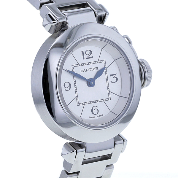Cartier Pasha Lady, Edelstahl, Quarz, Ref. 2973 – Bild 3