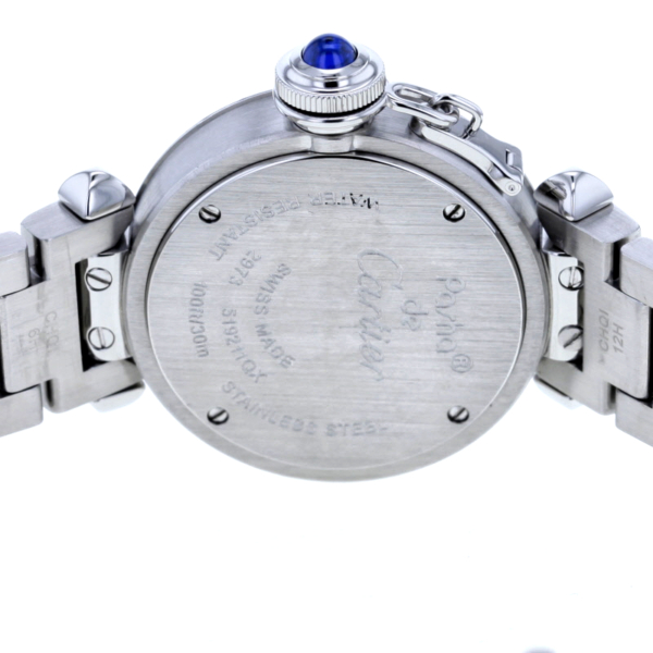 Cartier Pasha Lady, Edelstahl, Quarz, Ref. 2973 – Bild 7