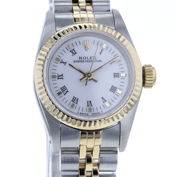 Rolex Oyster Perpetual Ref. 67193, Stahl/Gold