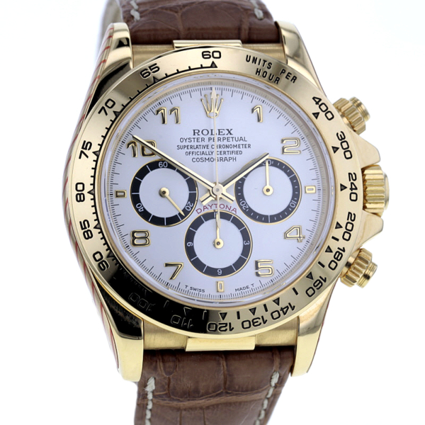 Rolex Cosmograph Daytona Zenith Ref. 16518 Gelbgold 750/-