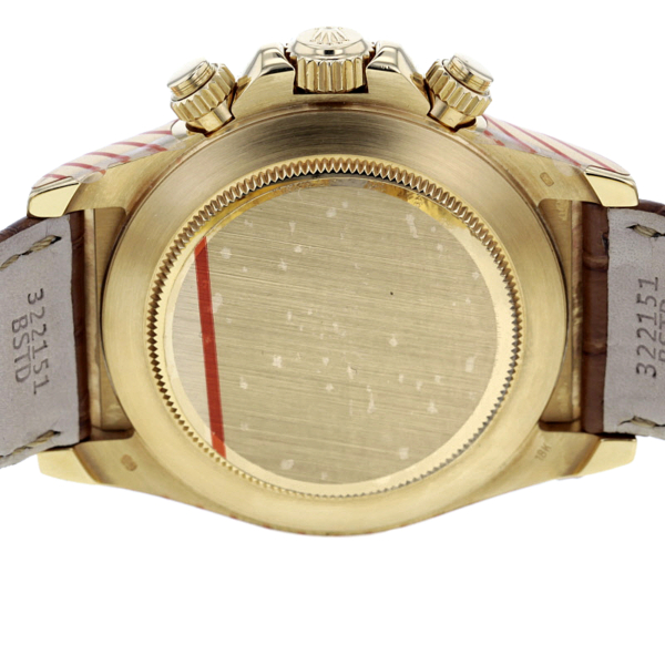 Rolex Cosmograph Daytona Zenith Ref. 16518 Gelbgold 750/- – Bild 7