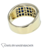 Bezaubernder Saphir Diamant Ring in Gold – Bild 5
