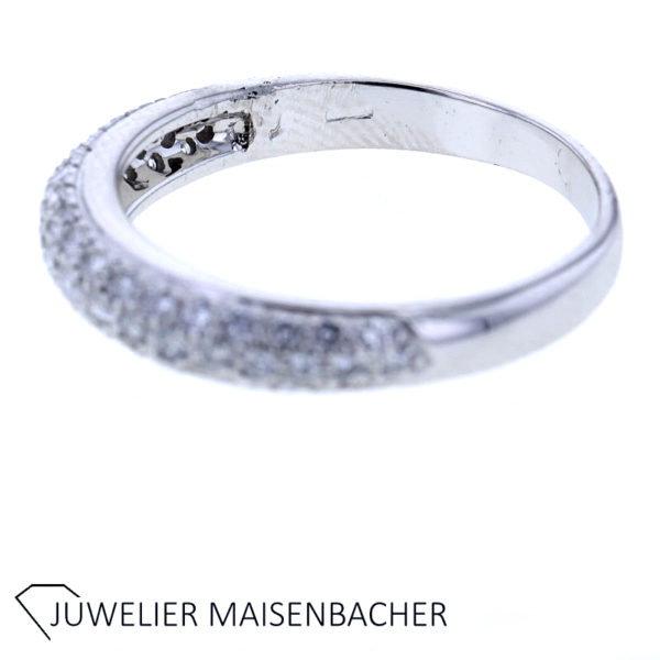 Damenring mit Brillanten Pavé gefasst – Bild 4