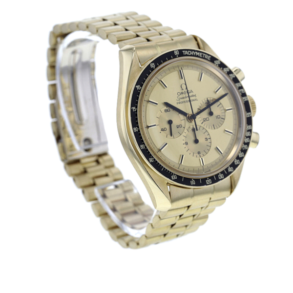 Omega Speedmaster Professional Moonwatch Apollo 11 Limited Edition Gold 750/- – Bild 4